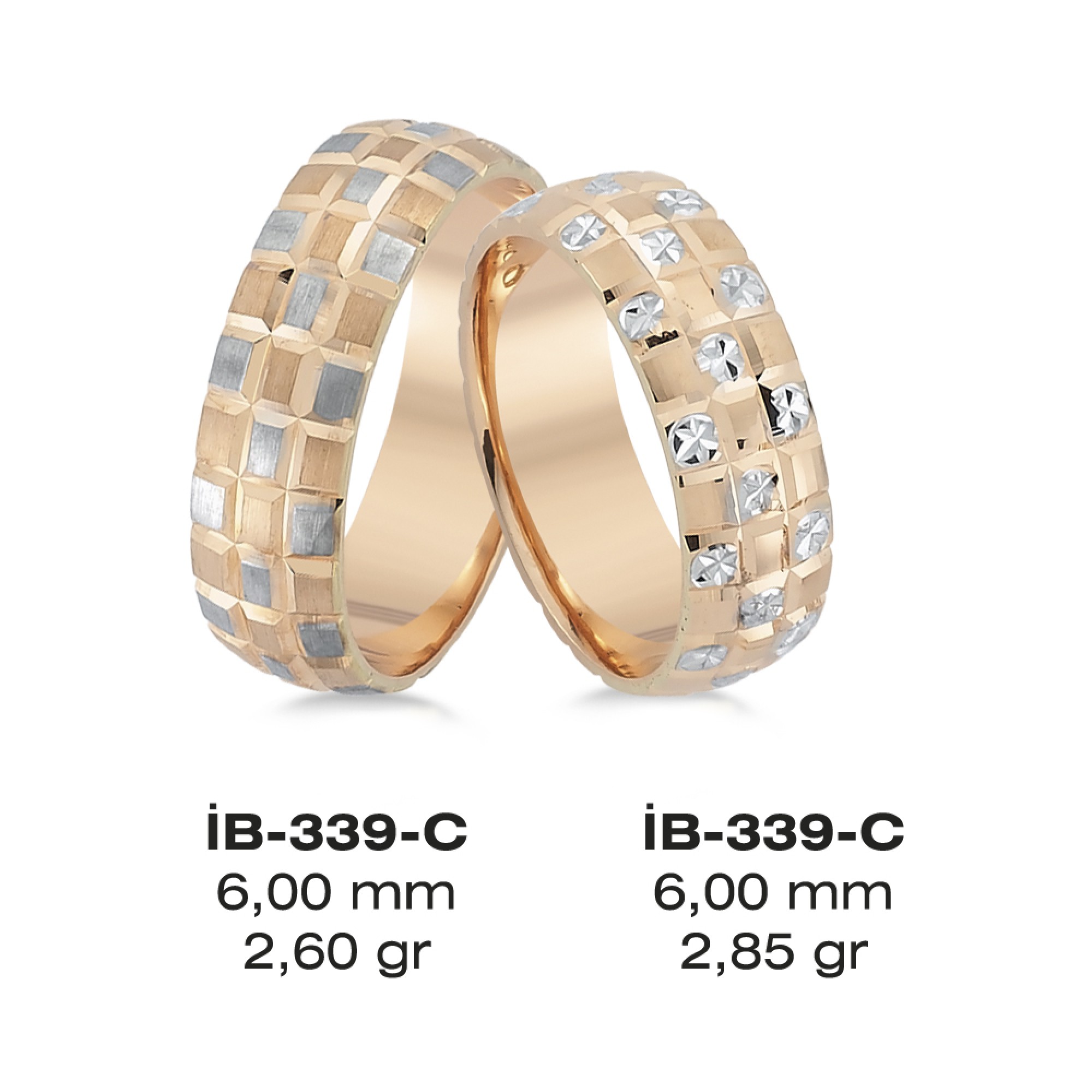 Rose Ehering - 339C