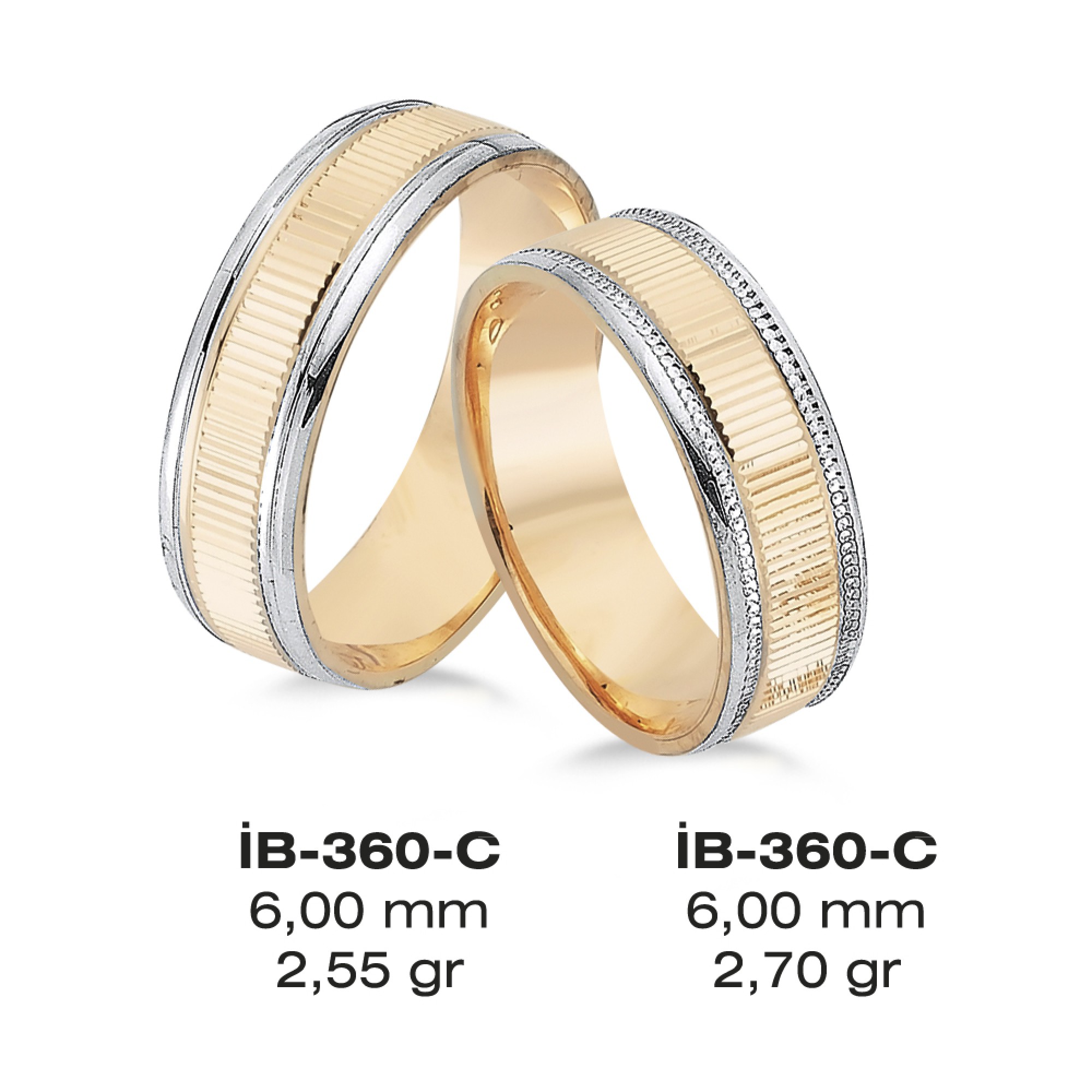 Rose Ehering - 360C