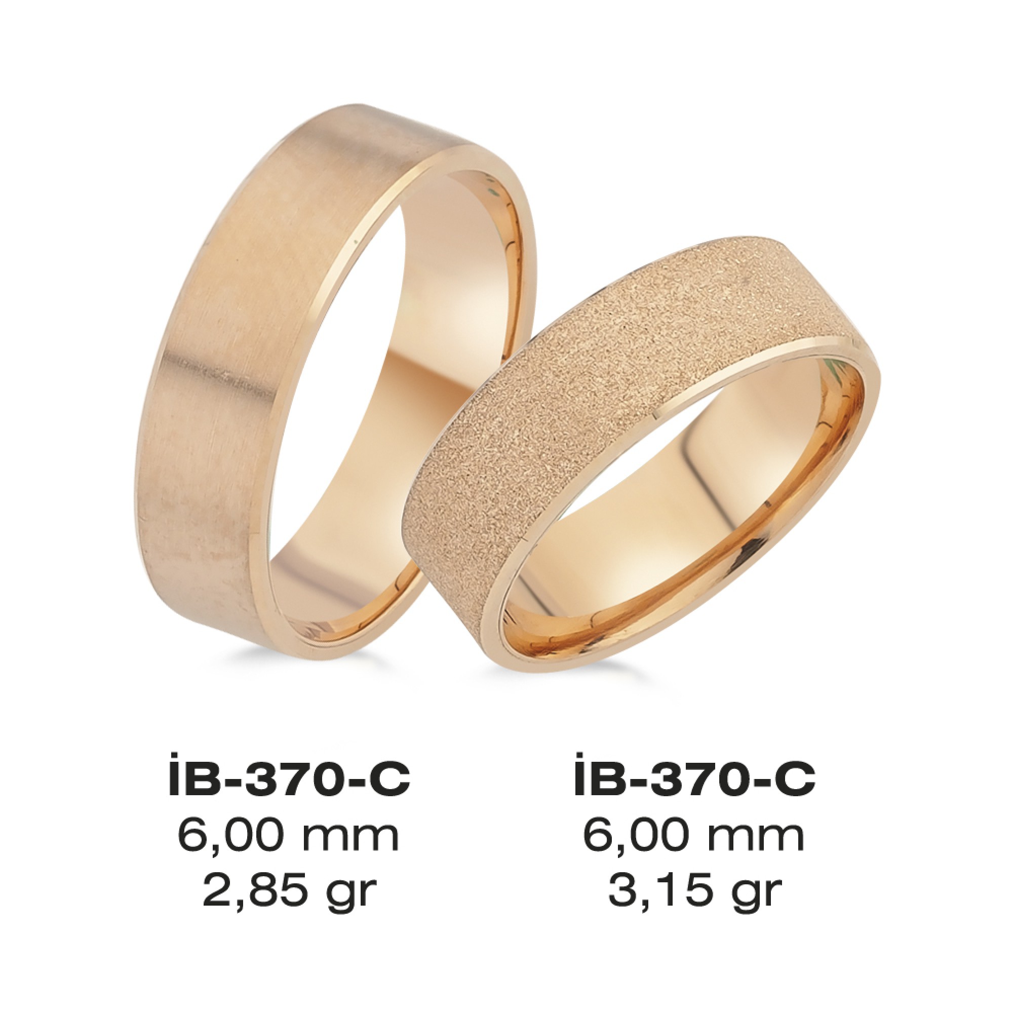 Rose Ehering - 370C