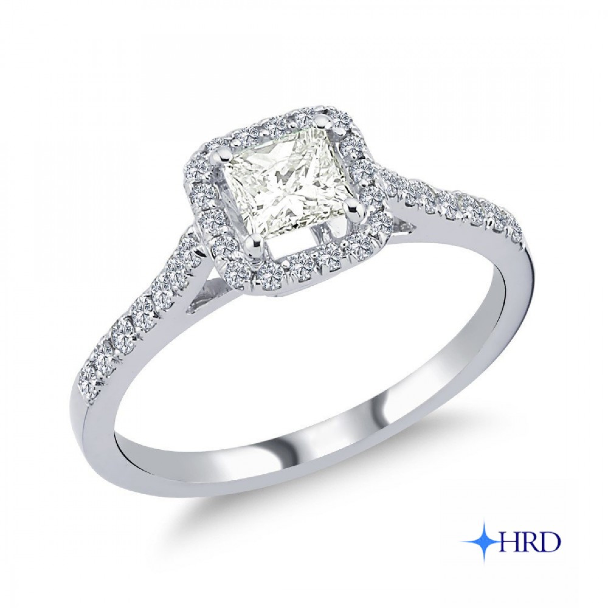 0.82 ct. Ausgefallener Diamantring